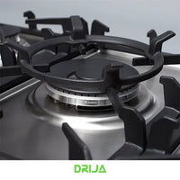 Excelente Cocina de Gas Empotrada Italiana de Acero Inoxidable, marca Drija Milan 90. NUEVA en su caja - Img 113014023