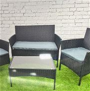 Juegos de mesa y sillas importados Ideal para exteriores banquetas de bar todo nuevo en caja importado 53618966 - Img 45696349