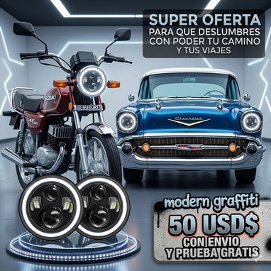 PANTALLAS LED PARA AUTOS O MOTOS CON OJOS DE ANGEL INCLUIDOS ASTA 30 V...ππ±ππ±π - Img 116214019