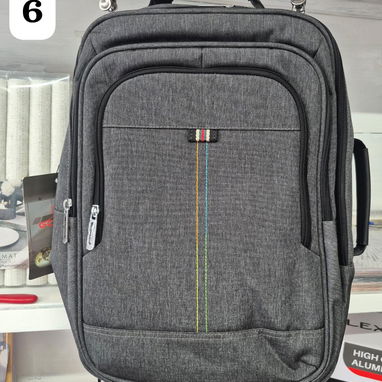 Mochila para laptop con puerto USB (CV) - 4/8