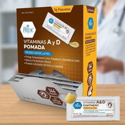 Vitamina A & D en ugüento para dermatitis de pañal de bebé y adultos , cortes quemaduras alivio inmediato 144 pack de 5g - Img 58103091