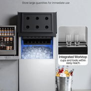 --- Maquina de hielo / Capacidad de producción 113 kg en 24 horas ---- - Img 56653204