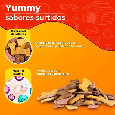 Galletas yummy mix para perros - 4/4