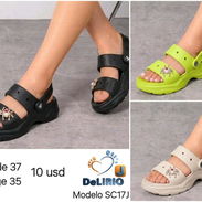 Sandalias engomadas para damas - Img 57154478