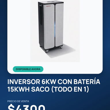 INVERSORES,BATERIAS Y INVERSORES + BATERIAS - 7/9