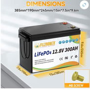 Batería de litio 12.8v 300ah - Img 56839594
