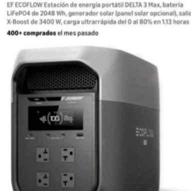 🚨La mayor variedad de estaciones de energia ‼️ 👉🏻garantía  👉🏻Mensajería incluida  👉🏻Precios competitivos - 5/6