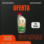 🔧 ¡Dale a tu motor la protección que merece! Con el Castrol EDGE 10W30 sintético tu carro rinde mejor, arranca más suav - Img 55907364