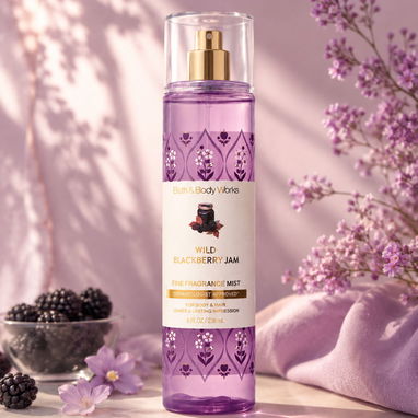 Autumn Drive, Platinum, Wild Blackberry Jam, Japanese Cherry Blossom - Bath & Body Works Colonia - 3/4