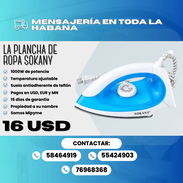 Plancha de ropa SOKANY 💰 Precio: $16 USD 🛡️ Garantía: 15 días 👕✨ ¡Ropa siempre lista, fácil y rápido! ✨👔 - Img 57547804