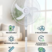Ventilador Recargable - Img 56170136