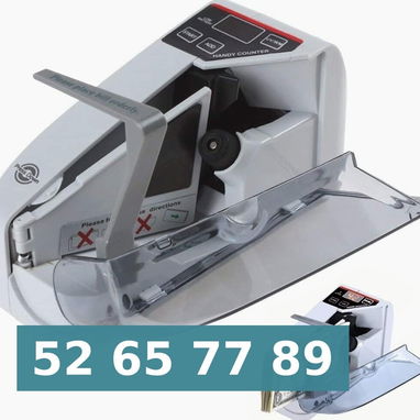 Máquina de contador de dinero portátil 📦✅ - 2/2
