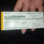 Acetazolamida blister de 10 - Img 56383018
