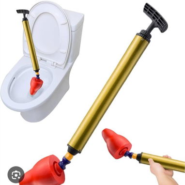 Desatascador 🪠 de bomba manual de alta presión 11 USD - 2/3