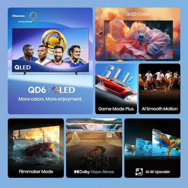 Hisense 50” QLED 4K UHD Smart TV modelo 2025 - Img 122206171