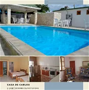 Renta casa en Boca Ciega con piscina  de 5 habitaciones ,puedes reservar a partir de 4 habitaciones - Img 45890016