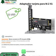 - Adaptador tarjeta para M.2 X1. disponible - Img 56665428