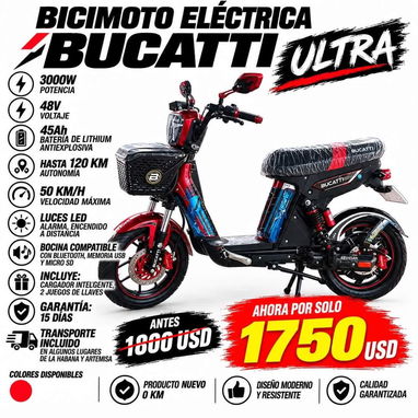 Moto eléctrica - 10/10
