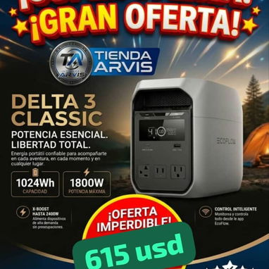 Estación de energía bluetii ecoflow, cargador inteligente, batería - 7/7
