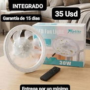 Lámpara Led con Ventilador integrado, mando a distancia ❗ - Img 56529912