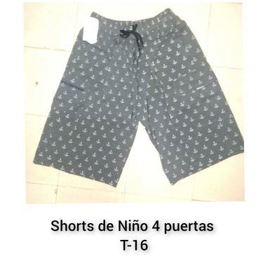 Shorts de Niño 4 puertas talla 12,14 y 16 - Img 125924884