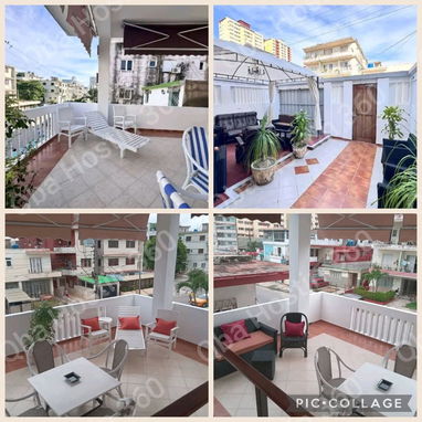 RENTA hostal de 8 habitaciones independientes en el  corazón del VEDADO capitalino, con Qba Hostin 360 - 6/10