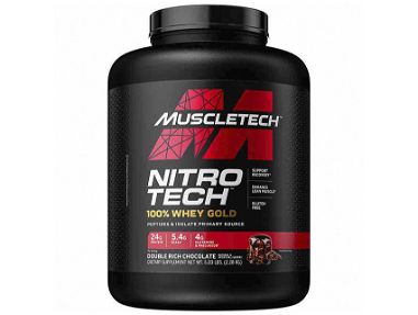 WHEY NITROTECH GOLD ISOLATE MUSCLETECH FORMATO 5LBS - Img main-image-45730271