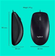 Combo Mouse y Teclado Logitech MK120   Logitech MK120 - Combo de escritorio y teclado USB con cable 53828661 - Img 45506868