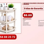 ESTANTE ESQUINERO ORGANIZADOR DE 3 NIVELES VPT#-0068 - Img 56824050
