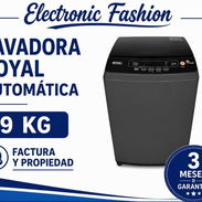 Lavadora automática Royal 9 kg con garantía - Img 56446206