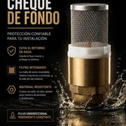 🌊🔧 ¡OPTIMIZA TU SISTEMA DE AGUA CON NUESTRO CHEQUE DE FONDO O CISTERNA DE BRONCE DE 1"! 🔧🌊 Precio: Solo $8 USD A - Img 57165387