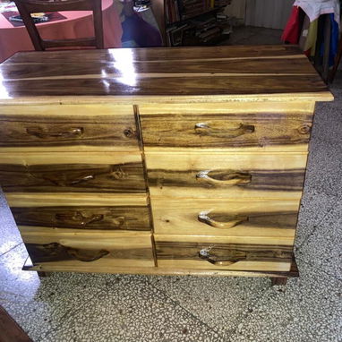 cómodas d 8 gabetas con madera d cedro d algarrobo d baria y d alpicia - Img 113967376