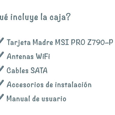 MSI PRO Z790-P WiFi D4 – LGA 1700 ATX DDR4 WiFi 6E | OPEN BOX - MOTHERBOAR 196 USD - 7/7