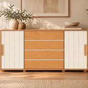 Cómoda de 4 gavetas y 2 puertas__CH420__ - Img 58311185