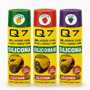 (Oferta) Silicona en spray con aroma uva para interiores, plásticos y pizarras de autos y motos - 8 USD - Img 45879855