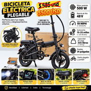 Bicicleta electrica plegable - Img 58031247