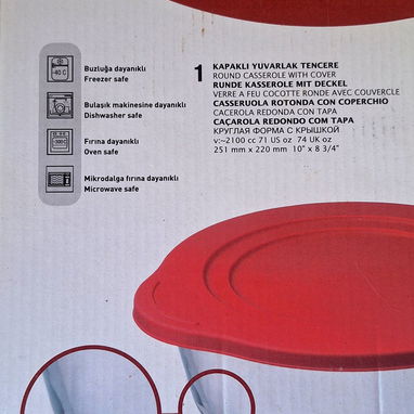 ENVASE DE CRISTAL PARA HORNEAR - Img 123354003