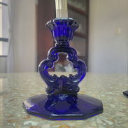 Candeleros Cambridge (c. 1930) Azul Cobalto Vintage - Tel: 5358 0956 - Vedado - Img 57151013