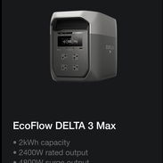 ⚡ ECOFLOW DELTA 3 MAX 🔋2048 Wh Capacidad LiFePO4  ✅ 2400 W Potencia Nominal  ✅ 4800 W Potencia Pico 💸 Precio: 1250 USD - Img 54022616