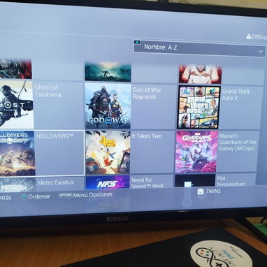 PS4 Pro 1TB Pirateado 9.00 + 16 Juegos Top - Lista para usar - Img 123909962