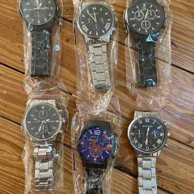 Cintillos,  juegos de cinta , pellizcos para el cabello, reloj , gafas - 8/10