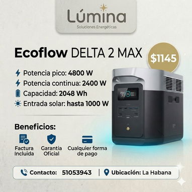 🟢Ecoflow Delta 3 MAX | DELTA 2 MAX y otras...🟢 - Img 121745966