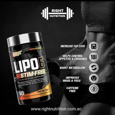Lipo-6 Black Stim-Free 60 Cap-30serv 58234161 FITNESSARMY - Img 94358505