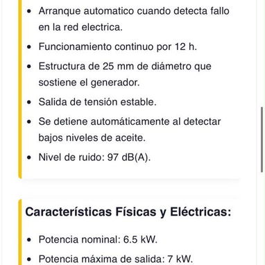 PLANTA ELÉCTRICA 7000W‼️‼️ - 4/4