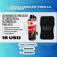🛞 Reparador de pinchazos neumáticos de emergencia + 🚗 Alfombrillas universales para auto - Img 56592271