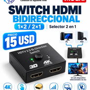 Switch HDMI 1x2 bidireccional - Img 49341341
