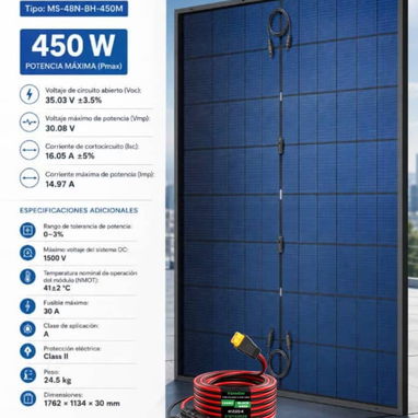💡🔌⚡️PANELES SOLARES Y COMBOS DE PANEL CON ECOFLOW Y CABLE FOTOVOLTAICO 🔌💡 - 7/7