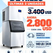 MÁQUINA DE HIELO / FABRICADORA DE CUBITOS / HIELERA INDUSTRIAL EN VENTA - Img 57333744