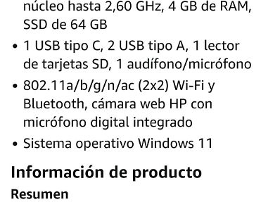 250 usd laptop nueva HP 53444975 - Img 68933930