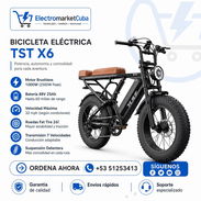 Bicicleta eléctrica TST X6 - Img 56387494